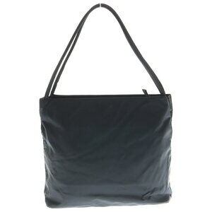 Prada Tessuto Bag Tote Plate Logo Triangle Black